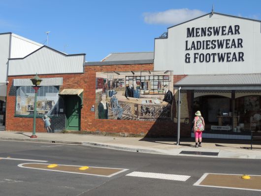 Mural at old Storehouse